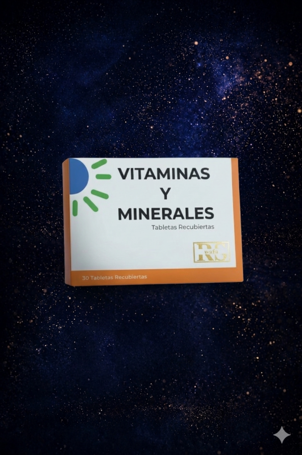 Vitaminas y Minerales (Tabletas Recubiertas)