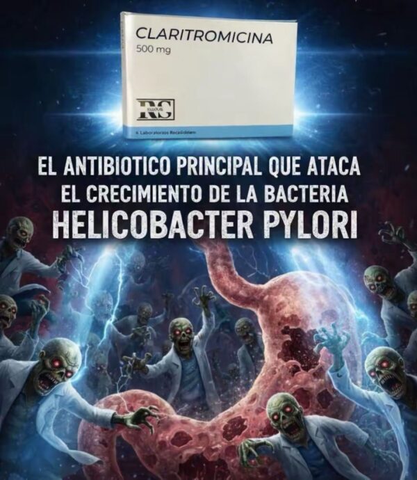 Claritromicina 500 mg